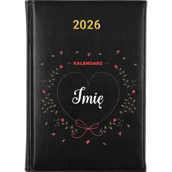 Diář Knižkový kalendář 2026 A5 černý