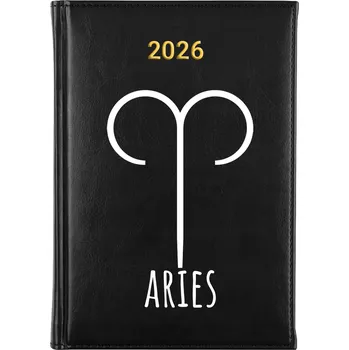 Kalendář Knižkový kalendář 2026 A5 černý