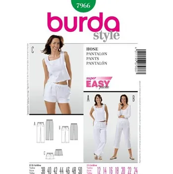 Nit Tištěný střih Kalhoty a kraťasy