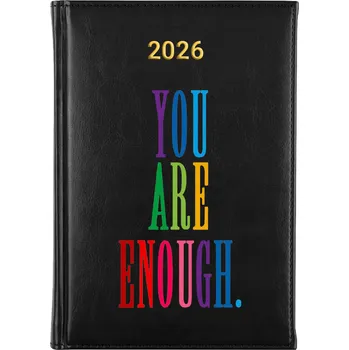 Diář Knižkový kalendář 2026 A5 černý