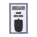PVC nášivka Rule#2 Patch, Helikon, bílá