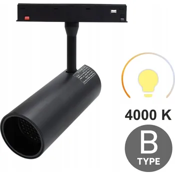 LED Track reflektor 12W 4000K Neutrální bílá Typ B SMART TRACK 48VDC