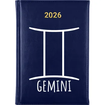 Kalendář Knižní kalendář 2026 A5 modrý