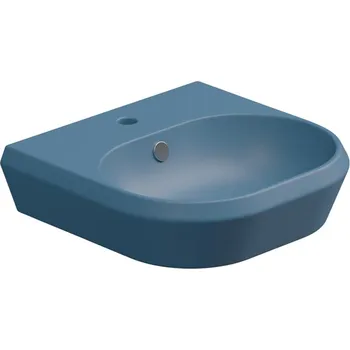 Umyvadlo Umyvadlo Cruise, keramické, denim matné, 50x48 cm, CRLAVBW50027