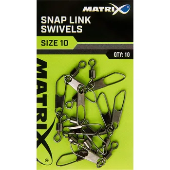 Špendlík s obratlíkem Matrix Snap Link Swivels
