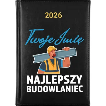 Kalendář Knižní kalendář 2026 A5 FunnyCase černý