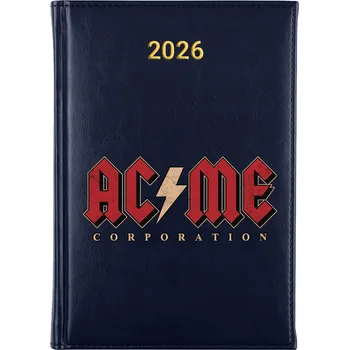 Kalendář Knižkový kalendář 2026 A5 FunnyCase modrý