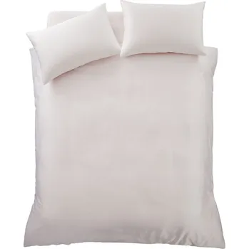 Povlečení Růžové saténové povlečení na dvoulůžko/prodloužené 230x220 cm Silky Soft – Catherine Lansfield ID_1802003