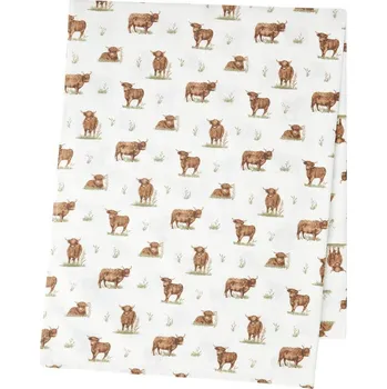 ubrus Bavlněný ubrus 132x178 cm Angus Highland Cow – Catherine Lansfield ID_1799967