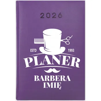 Diář Knihový kalendář 2026 A5 fialový