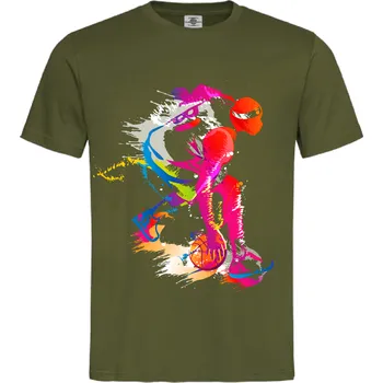 Pánské oblečení Tričko Basketbalista Druh: Pánské, Barva: Khaki, Velikost: XL