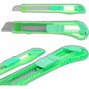 Pracovní nůž NŮŽ ŘEZACÍ NŮŽ NA TAPETY S LÁMACÍ ČEPELÍ PRO ŘEZÁNÍ TAPET 18mm a 9mm SADA 2 KUSŮ