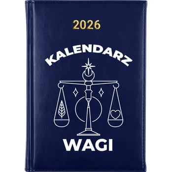 Kalendář Knižní kalendář 2026 A5 modrý