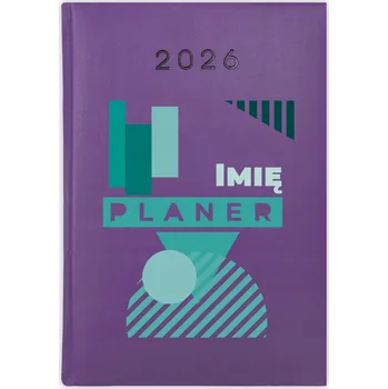 Kalendář Knihový kalendář 2026 A5 fialový