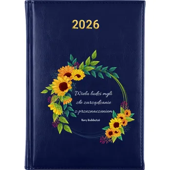 Kalendář Knižní kalendář 2026 A5 modrý