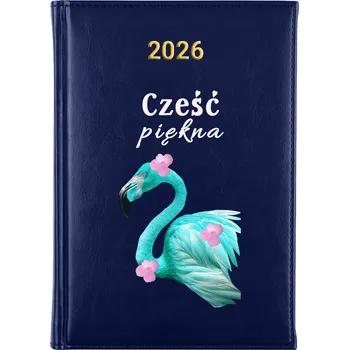 Kalendář Knižní kalendář 2026 A5 modrý