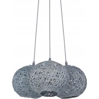 Závěsné svítidlo TK-Lighting BACKAZ GREY 3-bodové světlo E27