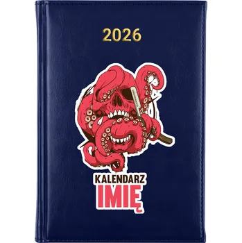 Kalendář Knižní kalendář 2026 A5 modrý