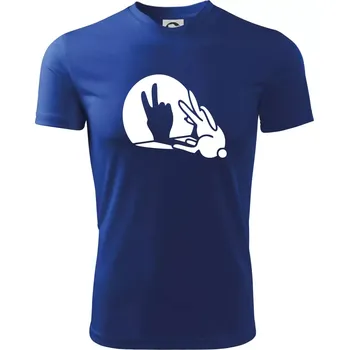 Zajíc stín mír - Dětské triko sportovní (dresovina) - 146 cm/10 let ( Královská modrá )