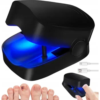 Lampička LED+UV lampa Bedee Lampa do paznokci 10 W černá