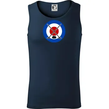 Curling tee - Tílko pánské Core - 2XL ( Námořní modrá (velmi tmavá - téměř černá) )