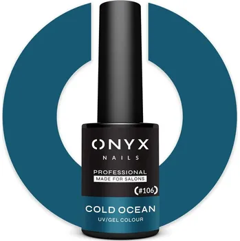 Přípravek na nehty 106 Hybridní lak Cold Ocean 7 ml