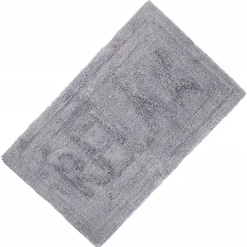 Prostěradlo Dywanik łazienkowy gładki 45x75 cm bavlněná měkká savá šedá