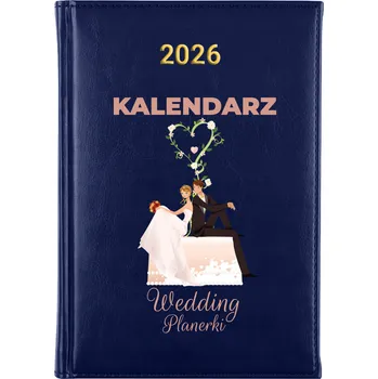 Kalendář Knižní kalendář 2026 A5 modrý