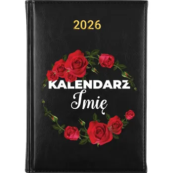 Kalendář Knižkový kalendář 2026 A5 černý