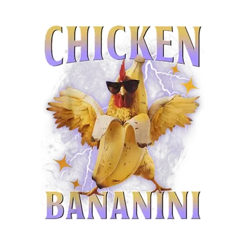 Nášivka NAŽEHLOVAČKA - Chicken Bananini