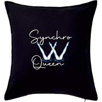 Polštář Synchro Queen - Polštář 50x50 - 50x50 - Pouze potah ( Černá )