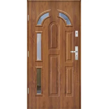 Vchodové dveře KMT KMT 54 PLUS model 7s4 90/197/54 L bílá