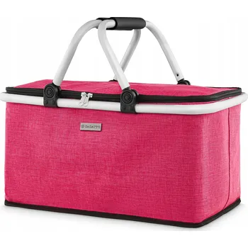 Nákupní taška Termo piknikový koš skládací nákupní taška na piknik kemping ZAGATTO