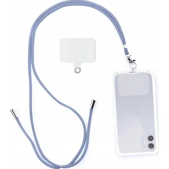 Šňůrka na telefon modrá