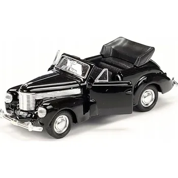 autíčko Opel Kapitan 1938 Kabriolet 1:34 -39 WELLY Nex s otevírací střechou černý