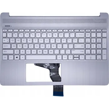 Náhradní klávesnice pro notebook Klávesnice HP EUSKEYB512-SILVER001 pro HP, Compaq