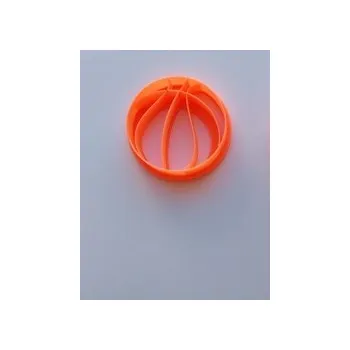 Vykrajovátko Vykrajovátka - Basketbalový MÍČ - 1 kus / 7,5 cm