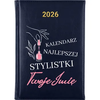 Kalendář Knižkový kalendář 2026 A5 FunnyCase modrý