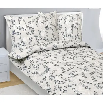 Povlečení Bellatex Povlečení krep, Imprese Béžová - 1ks 180x200, 2ks 70x90 cm