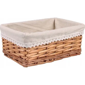 Univerzální proutěný koš béžový