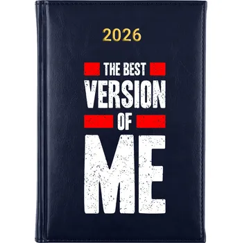 Kalendář Knižkový kalendář 2026 A5 FunnyCase modrý