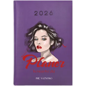 Kalendář Knihový kalendář 2026 A5 fialový