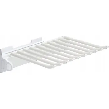 Věšák VÝSUVNÝ VĚŠÁK NA KALHOTY DO SKŘÍNĚ BOČNÍ L/P SYMPHONY WB-667 P1 BÍLÝ