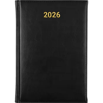 Kalendář Knižkový kalendář 2026 A5 černý