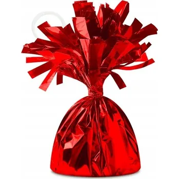 Balónek Závaží závaží pro balóny červené na helium závaží