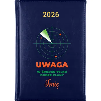 Kalendář Knižní kalendář 2026 A5 modrý