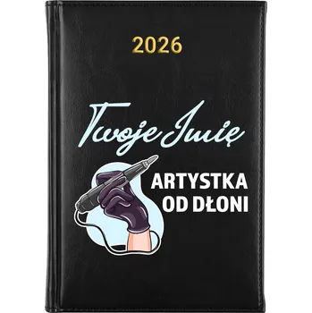 Kalendář Knižní kalendář 2026 A5 FunnyCase černý