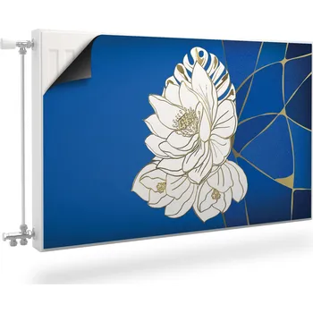 Obraz Magnetická krycí deska na radiátor 100 x 60 cm, modrá