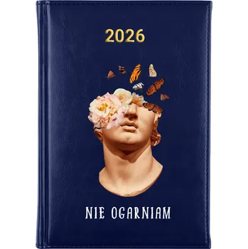 Kalendář Knižní kalendář 2026 A5 modrý