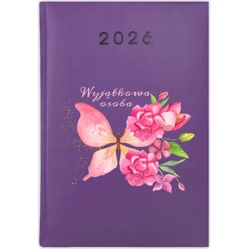 Obraz Knihový kalendář 2026 A5 fialový